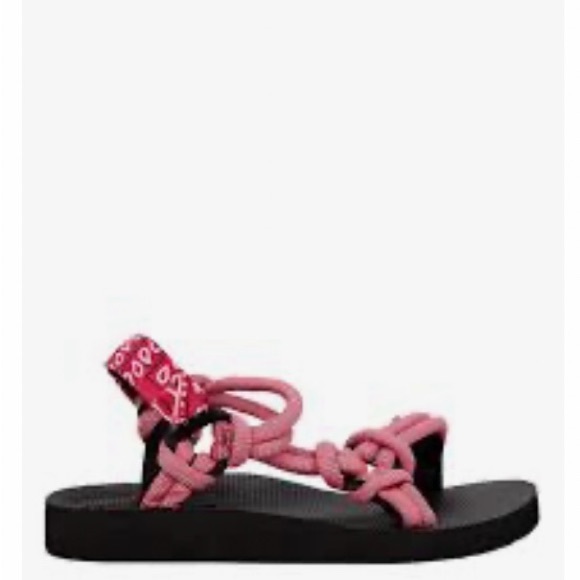 Never Worn Arizona Love Trekky Pink Sandals Size 39 - Picture 2 of 7